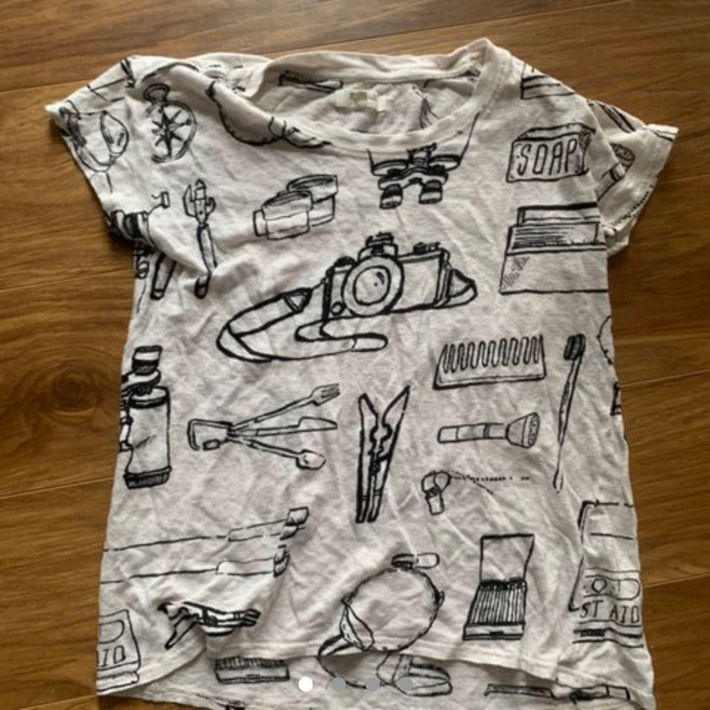 Madewell Patterned Tee Shirt